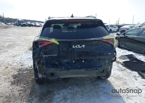 2024 Kia Sportage X-Line z USA, uszkodzony, nr VIN 5XYK6CDF3RG216665